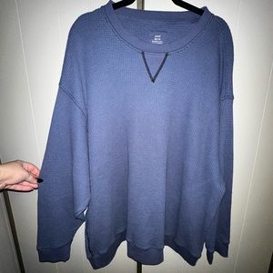 Aerie waffle sweatshirt